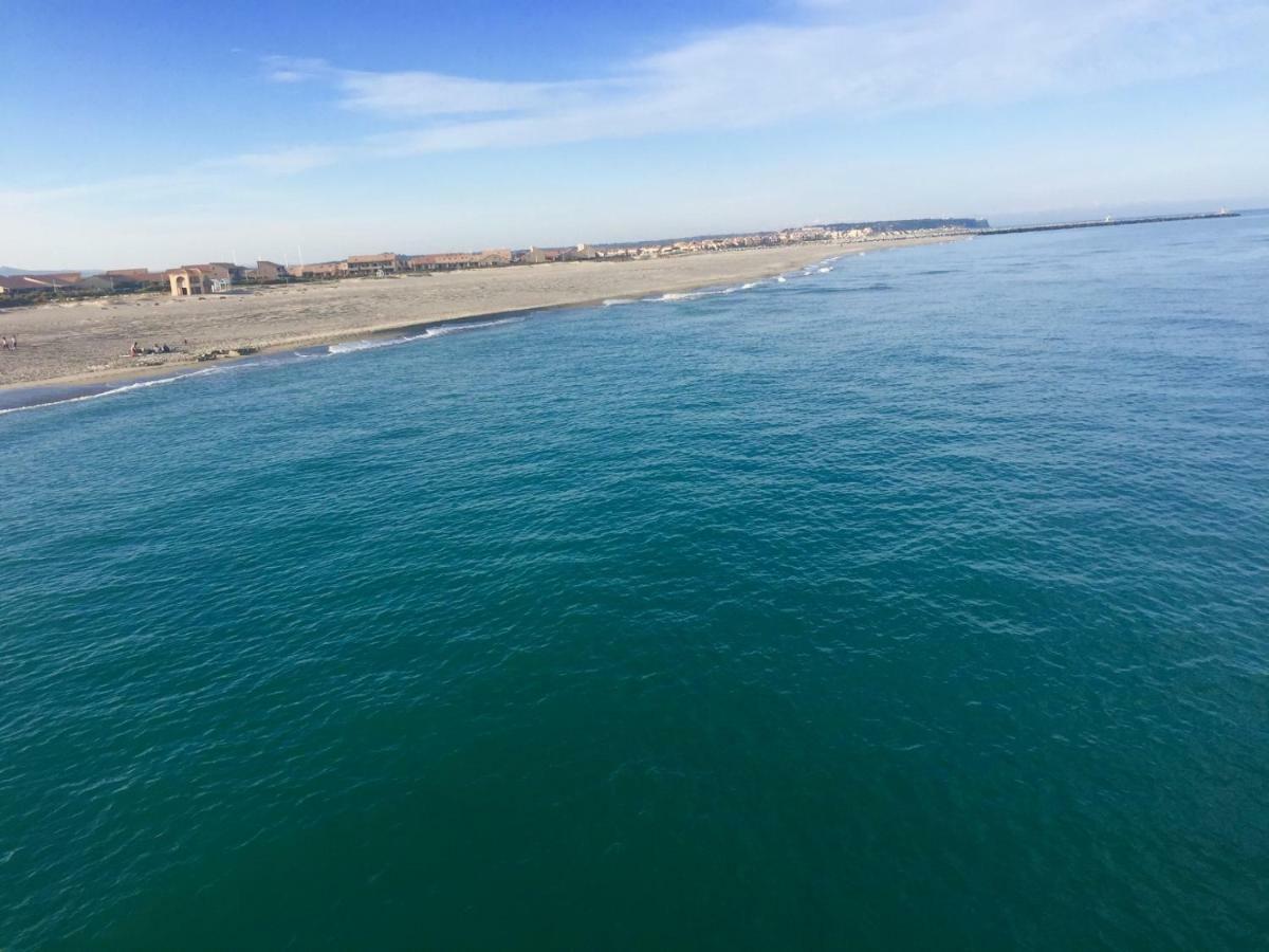 Barcaresa-Maisonnette Vue Mer Pieds Dans L'Eau Wifi Leucate Exterior photo